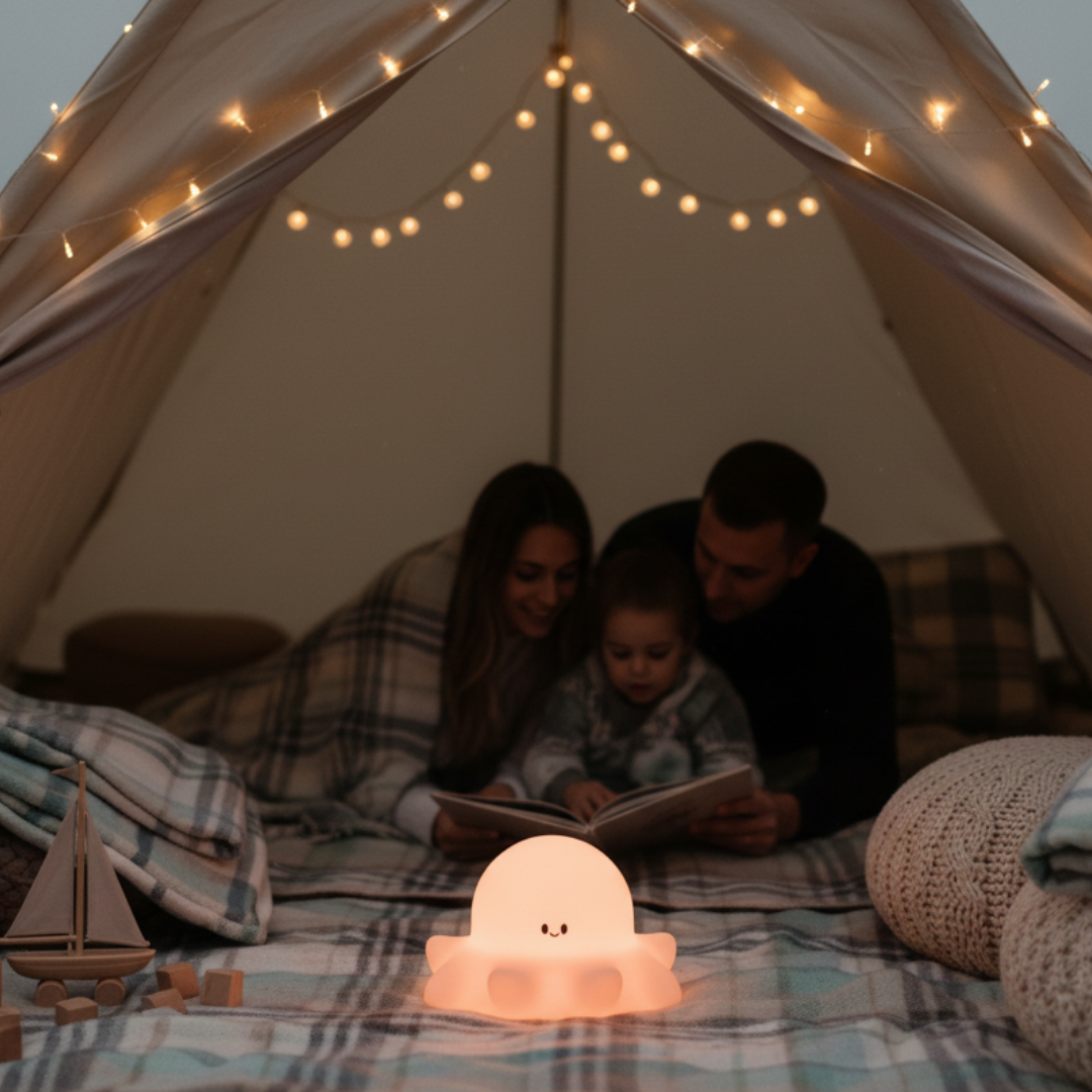 GlowBuddy Octopus™ –  Dimbaar  Nachtlampje