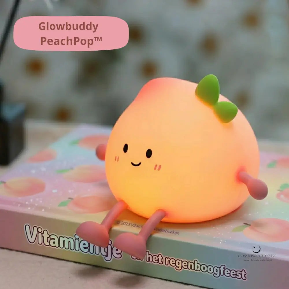Glowbuddy PeachPop™ – Dimbaar Nachtlampje